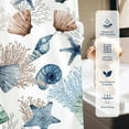 thumbnail image 6 of Nautical Coastal Shower Curtain Beach Bathroom Decor Starfish Seashell Shower Curtain for Bathroom Washable Durable Fabric Bathroom Shower Curtains 72x72 in, 6 of 6