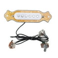 thumbnail image 2 of Guitar Pickup, 6 String Single Coil Prewired Electric Guitar Pickup Replacement with Volume and Tone Controls, 2 of 7