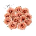thumbnail image 7 of Travelwant 50Pcs/Set Artificial Flowers Roses Flower Heads Coral Red Foam Fake Roses for DIY Craft Wedding Centerpieces Arrangements Party Baby Shower Cake Decor Home Decorations, 7 of 7