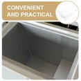 thumbnail image 3 of OULII Space Saving White Wire Freezer Basket with Sturdy Hanging Handles for Food Storage, 3 of 8