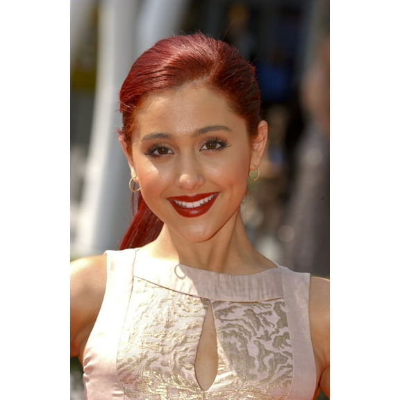 Ariana Grande At Arrivals For Primetime Creative Arts Emmy Awards, Nokia Theatre At L.A. Live, Los Angeles, Ca September 10, 2011. Photo By Elizabeth GoodenoughEverett Collection Celebrity (8 x 10)