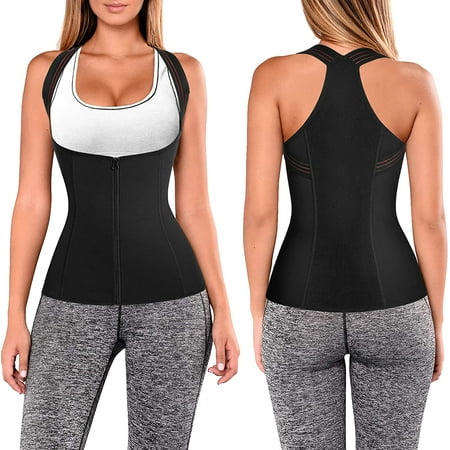 

Eleady For Spinal Neck Shoulder Back Support Tummy Control Body Shaper Women s Back Braces Waist Trainer Vest Posture Corrector (Black XX-Large)