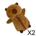 thumbnail image 1 of 2 Estuches De Lápices De Felpa Capybara, Caja De Lápices De Dibujos Animados Para Estudiantes, Niños Y Niñas, 1 of 8