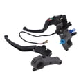 thumbnail image 4 of Brake Lever Kit, Oxidation Resistance Brake Cluch Cylinder Set Practical Black  For Motorcycles, 4 of 8