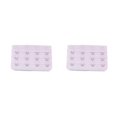 thumbnail image 2 of Jumpingount Correa de extensión Extensores de sujetador Hebilla 4 ganchos Accesorios transpirables Longitud elástica Dispositivos de reemplazo rosado 2piezas, 2 of 6