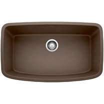 Open Box BLANCO VALEA Super Single Undermount - Cafe Brown