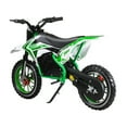 thumbnail image 3 of AQSQ Dirt Bike, Rocket Electric Motocross Bike, Off Road Mini Motorcycle, Electric Pocket Motorbike with Mechanical Disc Brakes, 10 Inch Tires, 3 of 7