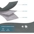 thumbnail image 4 of Contenedor de almacenamiento de gran capacidad, organizador plegable de material transpirable, contenedor de ventana transparente con asa reforzada, diseño plegable de tela no tejida resistente para, 4 of 8