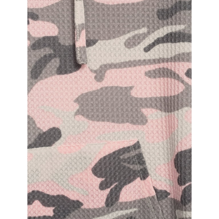 Cyrus Women s Long Sleeve Lightweight Camo Hoodie Walmart