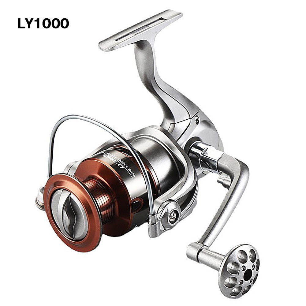 Fishing Tools Metal LY1000 Series Sea ​​Fishing Smooth Long Shot Fishing  Reel Cup Wheel Spinning Wheel LY1000 