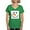 Irish Green, variant on CafePress - Snowman Face T Shirt - Women's V-Neck Dark T-Shirt