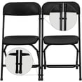 thumbnail image 2 of Folding Chair Ganging Clips, Universal Fit for Row Seating, 20 Pack Black, 2 of 2