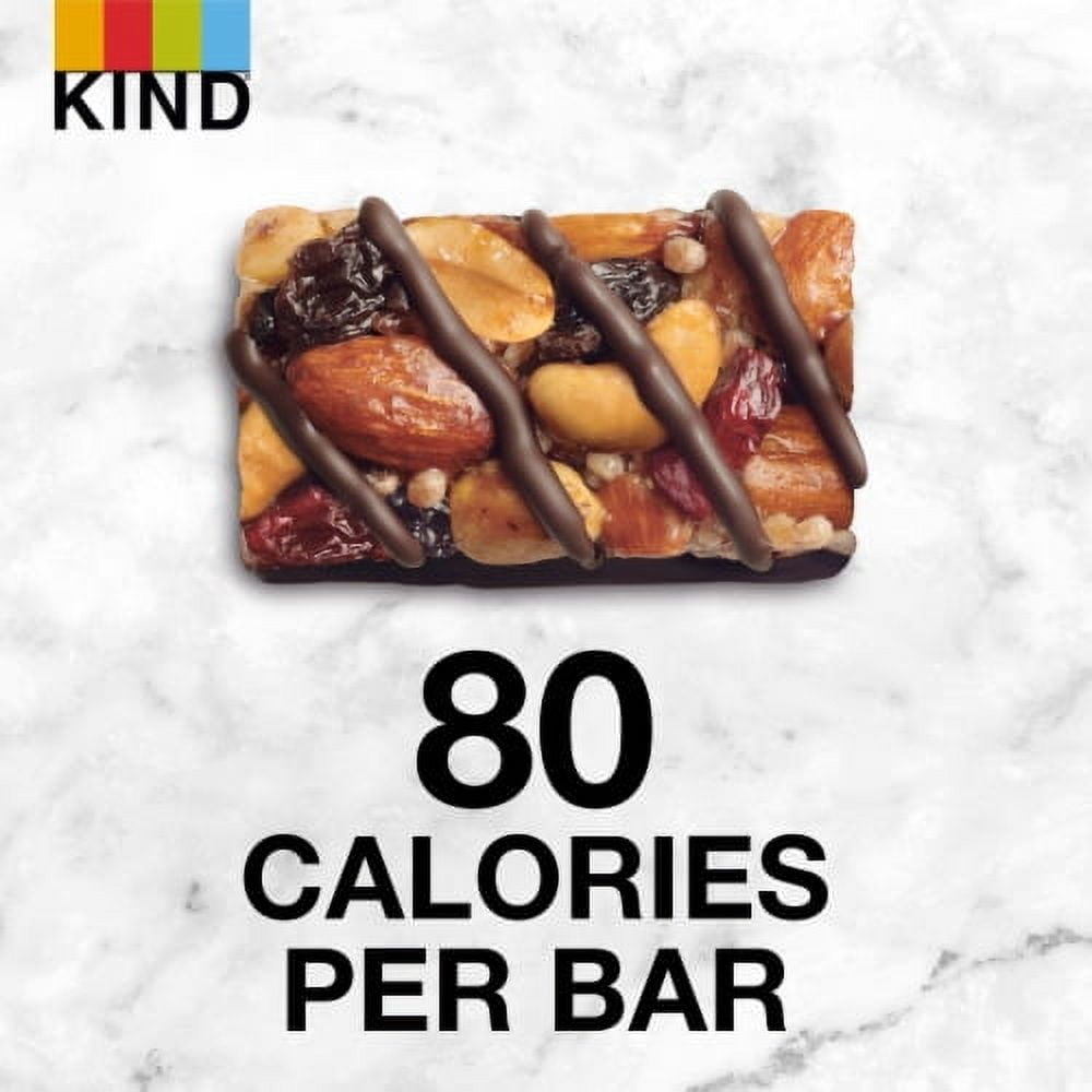 2X-KIND Minis Gluten Free Dark Chocolate Cherry Cashew Healthy Snack Bars - 0.7 oz - 10 ct