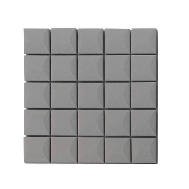 Vaidha 4 Pcs Mousse Acoustique Absorption du Son Arrêt Éponge KTV Insonorisée