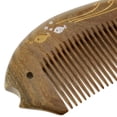 thumbnail image 3 of Peine de Barba Zulema Peine de Madera Natural Sándalo Verde, 3 of 7