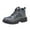 Gray, variant on Seeotter Steel Toe Work Boots for Men: Slip Resistant Mens Safety Shoes Indestructible Construction - Comfortable Breathable Working Footwear