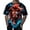 Blue, variant on Big and Tall Shirts for Men Male's T Shirt Round Neck Short Sleeve Animal Printing Street Art Sports Shirt Big And Tall T Shirts Mens Large Mens Size Long for Men V Neck 3XL