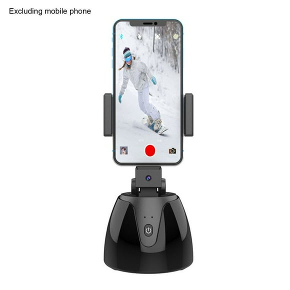 360-degree Tracking Pan Tilt Mobile Phone Holder Battery Type Smart PTZ Face Recognition Follower Support Without Battery