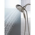 thumbnail image 3 of 5-Spray H2Okinetic® In2ition® Two-in-One Shower in Stainless 58480-SS-PK, 3 of 9