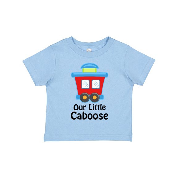 Inktastic Train Our Little Caboose New Baby Boys or Girls Toddler T-Shirt