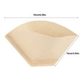 thumbnail image 4 of Herwey 40Pcs Unbleached Natural Cone-Shape Drip Coffee Cup Filter Papers      ,Filter Papers, Coffee Filter Paper, 4 of 8