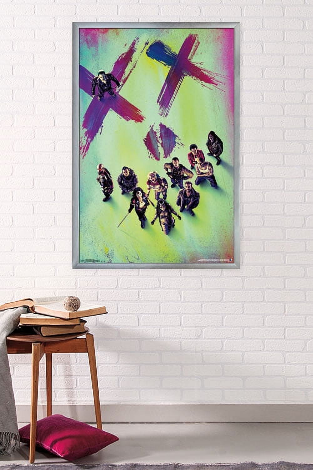 DC Comics Movie - Suicide Squad - Teaser Wall Poster, 22.375" x 34", Framed