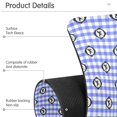 thumbnail image 4 of Yayeee Faucet Mat for Kitchen Sink 30" Diatomite Long Splash Guard Pad, Blue Plaid Horse Pattern, 4 of 7