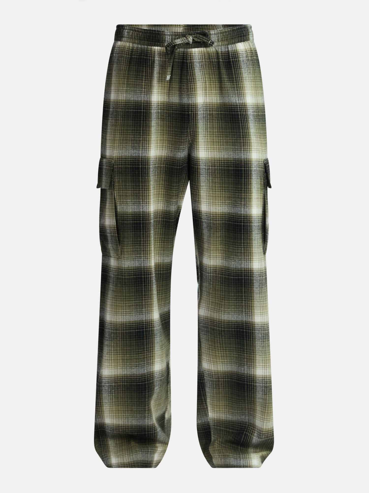 No Boundaries Flannel Cargo Pants, Men's & Big Men's