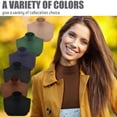 thumbnail image 4 of 3PCS Detachable Dickey Collar Blouse for Women Fake Half Shirts Faux False Collars Set Half Mock Turtleneck collars, 4 of 8