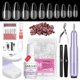 thumbnail image 1 of Kit de uñas SAVILAND Almond Gel X con taladro para uñas y lámpara UV, 500 puntas, 1 of 7