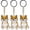 Shiba Inu, variant on Vbsqjc 3Pcs Shiba Inu Pet Hair Storage Keychains Souvenir Capsule Pendant for Pet Lovers