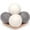 White & Grey, variant on TJOUL Wool Dryer Balls 4 pack XL, 2.96 inch Premium New Zealand Wool Laundry Balls, Organic Natural Fabric Softener, Baby Safe, Reduce Wrinkles
