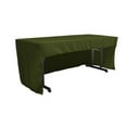 thumbnail image 1 of LA Linen TCpop-OB-fit-72x30x30-OliveP21 1.95 lbs Open Back Polyester Poplin Fitted Tablecloth, Olive, 1 of 4