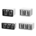 thumbnail image 3 of Spice Organizer Wall Mounted Kitchen Seasoning Jar 400ml Plastic Sugar Salt Container, 3 of 9