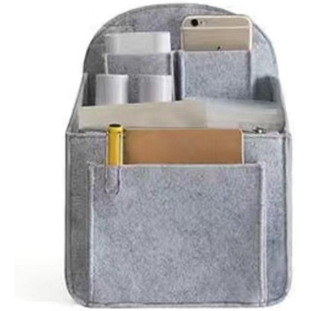 Backpack Organizer Insert Small Bag Divider Shoulder Bag Handbag Felt Insert Pocket Large Rucksack Lady Purse Insert Bag