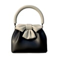 thumbnail image 1 of Guardurnaity Bolso tote para mujer con lazo - Detalle de asa , correa cruzada, espacioso y perfecto para ir de compras, viajar y practicar tiro al Bolsas de mensajero y de hombro, 1 of 6