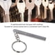 thumbnail image 3 of Llavero, Llavero De Pluma Simple De Metal, Portátil De Acero Inoxidable Para Viajes, 3 of 7