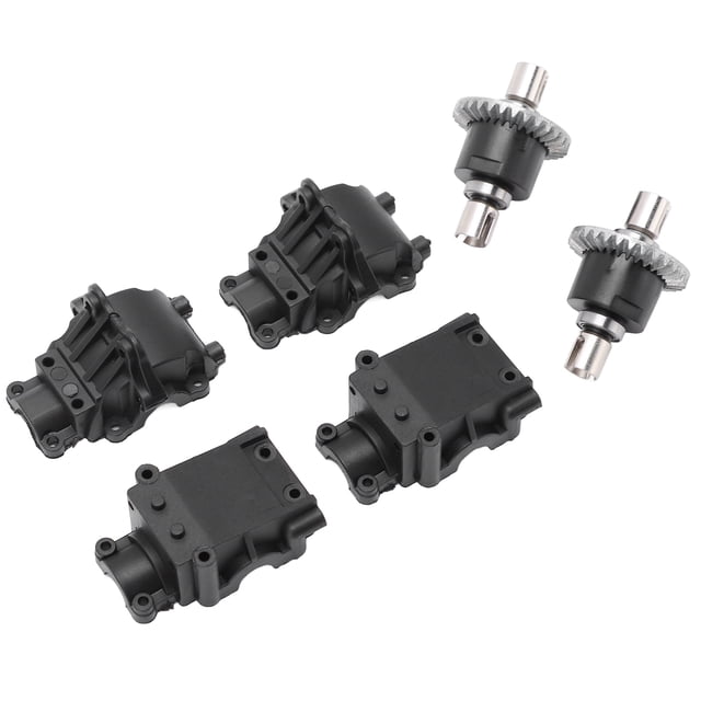 Kit de engranaje diferencial de carcasa de caja de cambios RC, kit de carcasa de caja de cambios RC de sistema de alimentación de alta eficiencia para coche de control remoto Deportes Ecomeon no