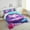 Blue Purple, variant on Erosebridal Cute Axolotl Bedding Twin Comforter Set, Kawaii Heart Rose Down Comforter, Room Decor, 2pcs
