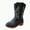 Black, variant on Girls Kids Western Boots Mid Calf Youth Girl Cowboy Western Boots Horse Riding Cowboy Boots for Boys Girls(Light Pink,11.5)