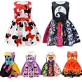thumbnail image 2 of Disney-vestido con estampado de Mickey Mouse para niños y niñas, disfraz de Carnaval de fantasía, vestido de fiesta de Minnie Sally de 3 a 8 años, 2023, 2 of 4