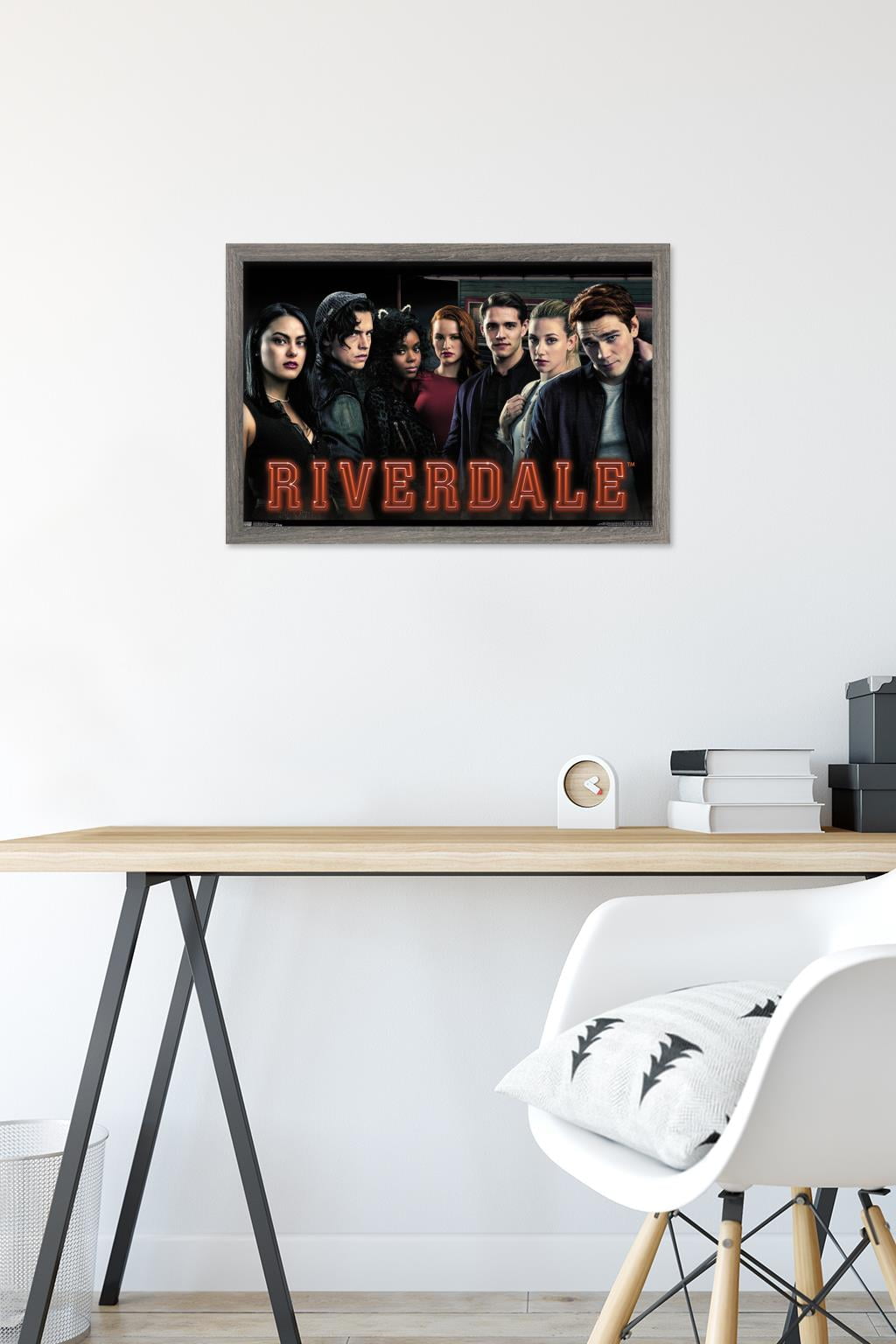 Riverdale - The Gang Wall Poster, 14.725" x 22.375", Framed