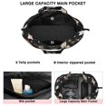 thumbnail image 3 of Dog Breeds Travel Tote Bags for Women Carry On,Large Weekender Bags for Women Travel,Multi Functional Duffle Bag for Work,Shopping,Sports, 3 of 5