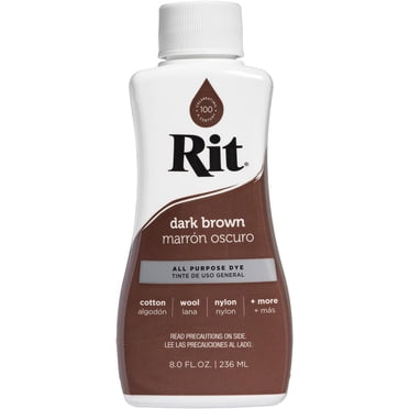 Rit All-Purpose Liquid Dye, Dark Brown