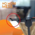 thumbnail image 4 of Coffee Filter, Replacement Reusable 2 Pack Filters for Ninja Coffee Bar Glass Thermal System Permanent Filter Compatible with any CF09X Series Models Part Number CFPFILTER90, 4 of 7