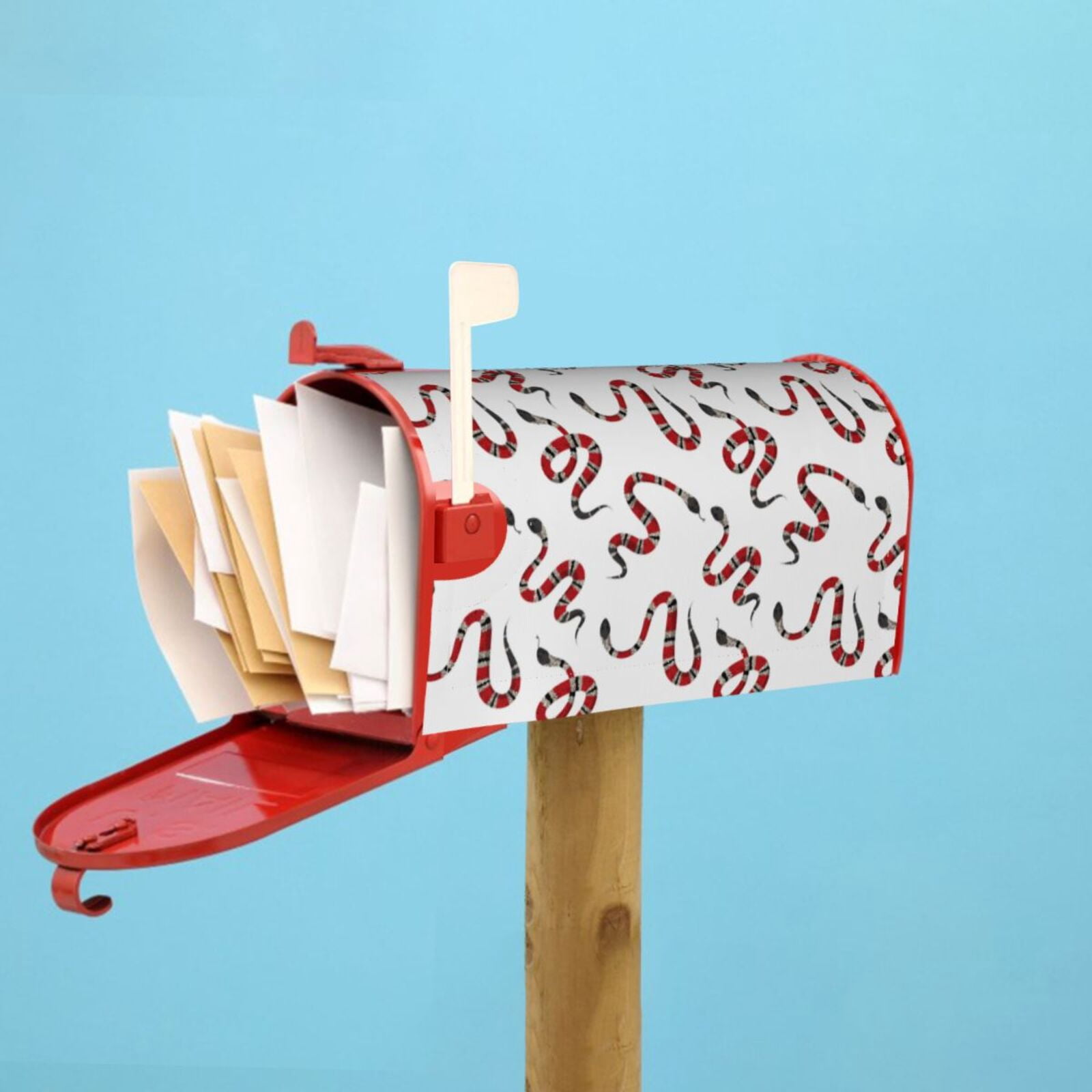 Kdxio Magnetic Mailbox Cover 21x18 in Mailbox Cover Outdoor Decoration Holiday Mailbox Covers for Home Garden Yard-21x18 in