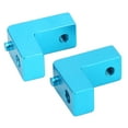 thumbnail image 1 of 2pcs RC Servo Plate, Aluminum Alloy RC Servo Mount Wear  Replacement Part RC Car Accessory  For RGT 136100 1/10 RC Car For Horizonte ECX, 1 of 8