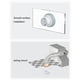 thumbnail image 4 of Eigraketly Ventilador de escape para cocina, baño, inodoro, ventana, ventilador de aire montado en la pared, 2200rpm, 12W, Extractor de Herramientas eléctricas, 4 of 6