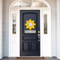 thumbnail image 4 of POINTERTECK Sunflower Welcome Sign Decorative Vintage  Wall Hanging Home Garden Decor, 4 of 6