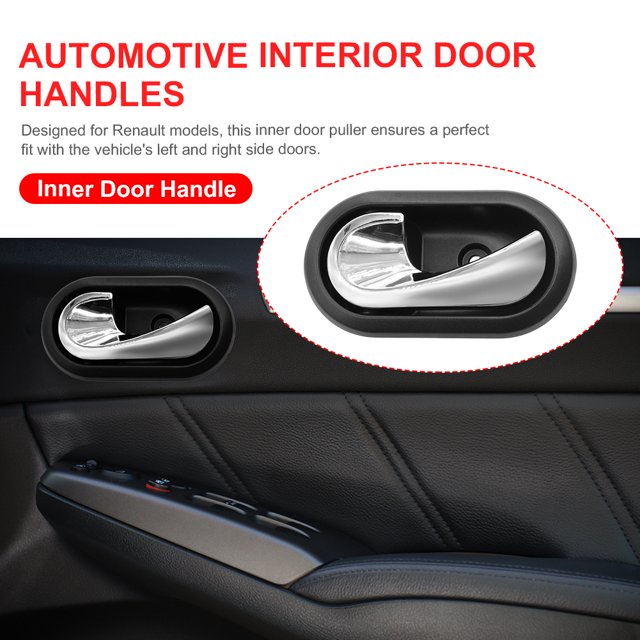 Tirador de puerta interior de coche izquierda/derecha 8200733848 LH para Renault Logna/Duster 2012-2016